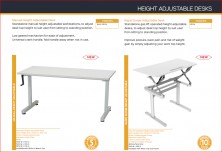 Quick Delivery Rapid Surge And Rapid Manual Height Adjustable Desks